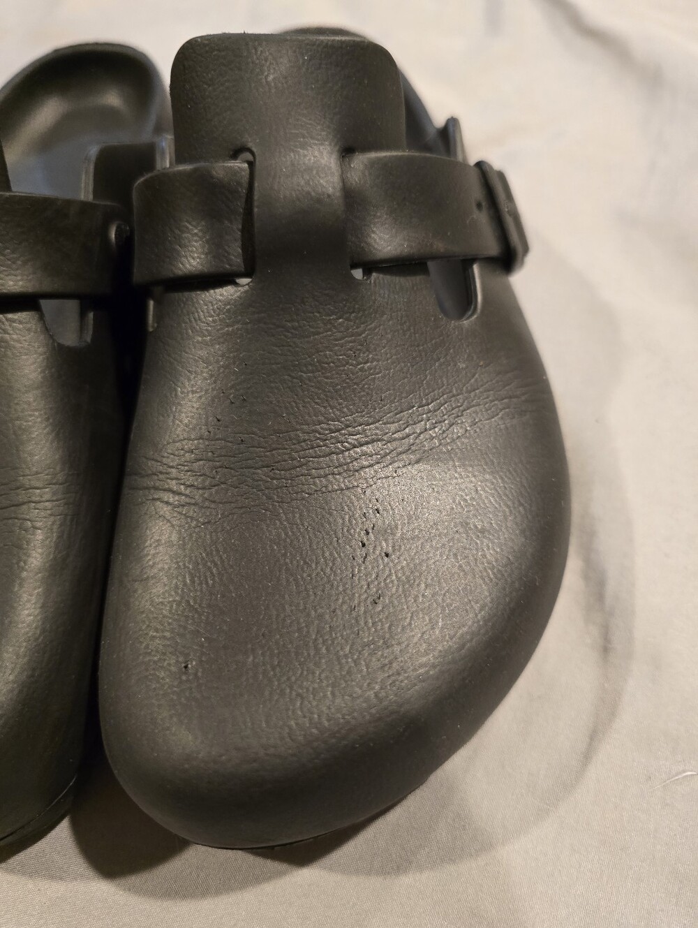 Birkenstock Unisex Boston Eva Clog Black Size Mens 5/Womens 7 - Picture 3 of 10
